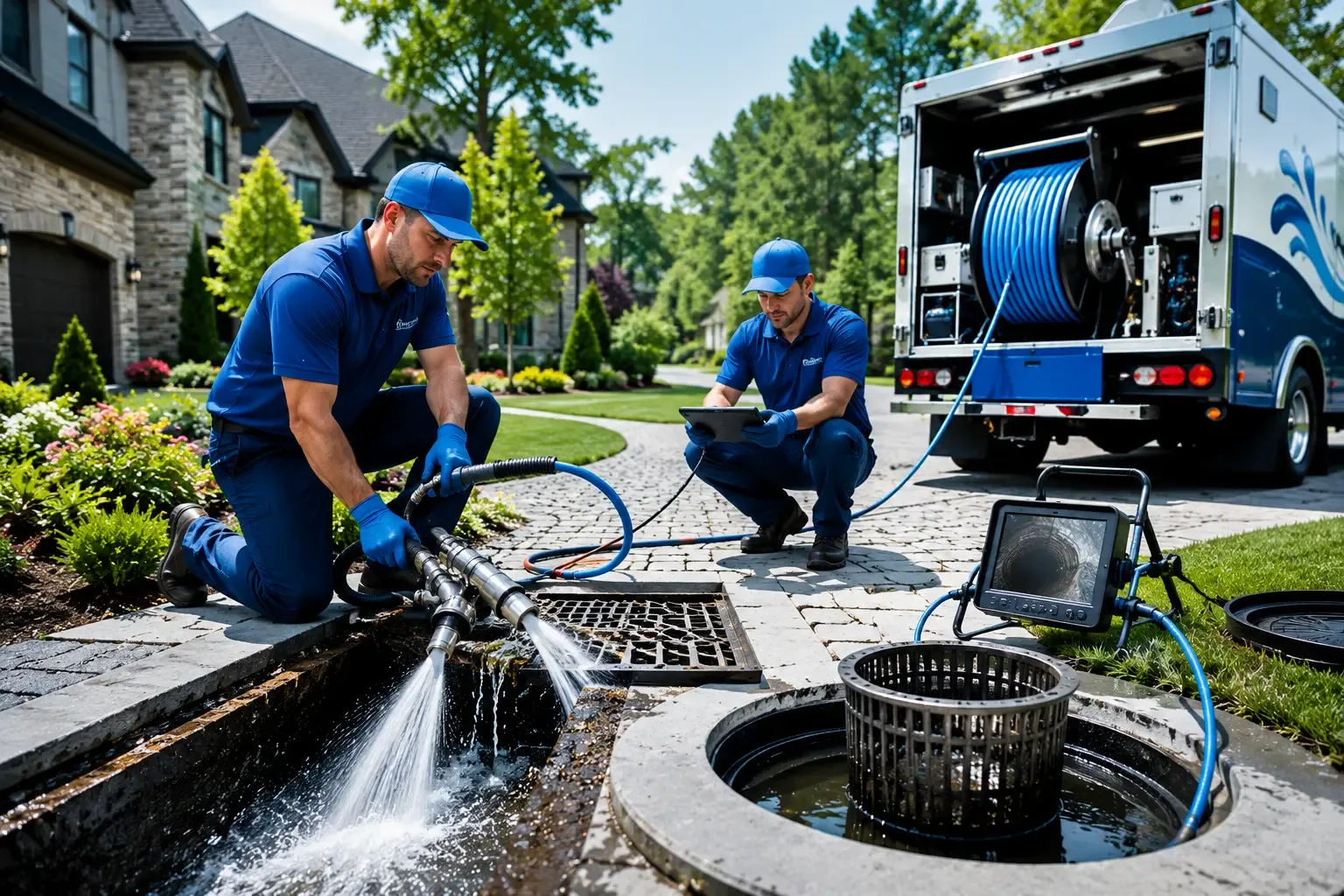 Local outdoor drain cleaning professionals in Clovis, NM